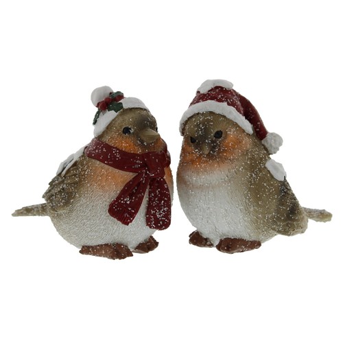 Christmas ornament robin - christmas, santa