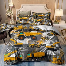 Cartoon Duvet Quilt Cover Set Bedding Set Pillowcases Single Double King Size UK