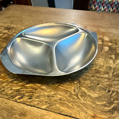 Round metal compartment - round,