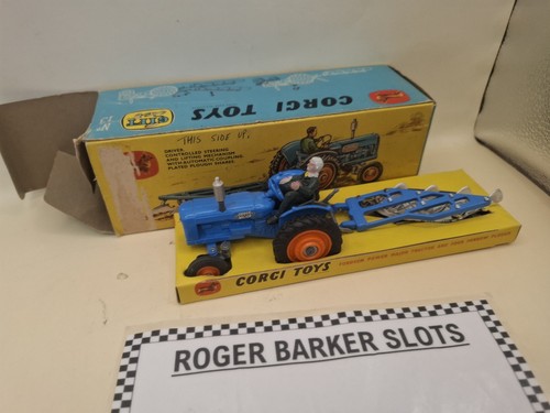 Corgi fordson tractor plough - corgi,