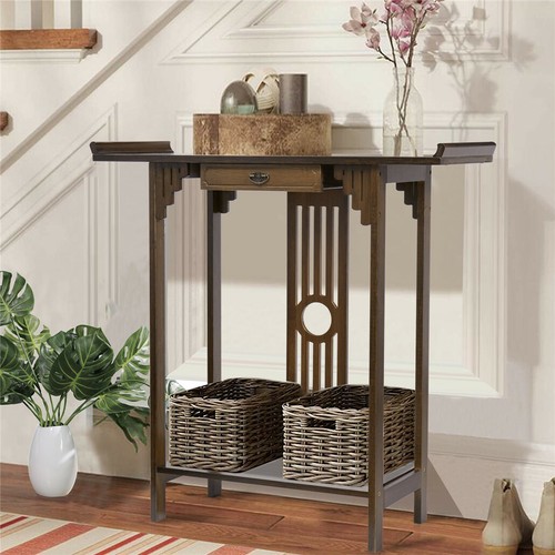 Console table with - table, hall