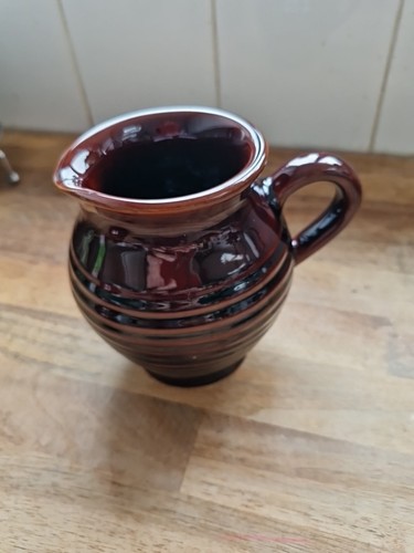 Denmead pottery milk jug - denmead,