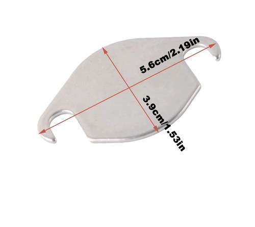 Valve blanking plate - valve,