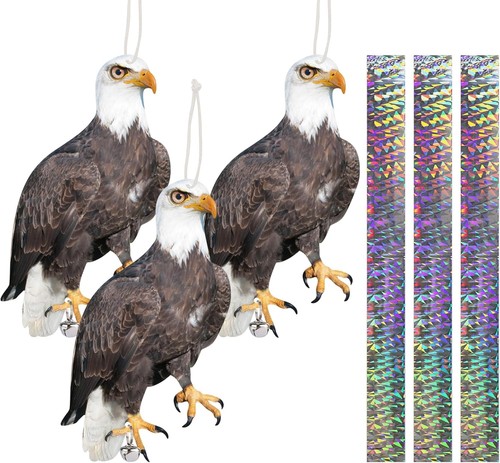 Plastic hawk bird scarer - hawk,