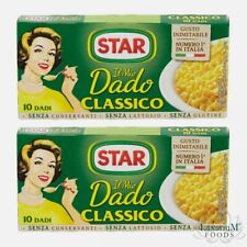 Star Classico Dadi "Il Mio Dado" Classic Italian Stock 2 x 10 cubes (200g)