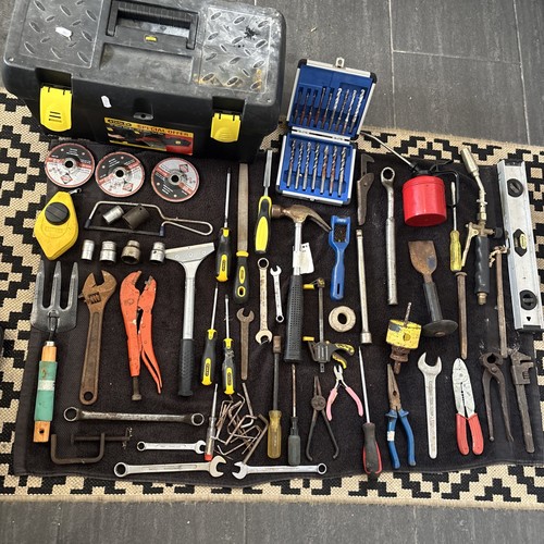 Job lot tool - box, tools