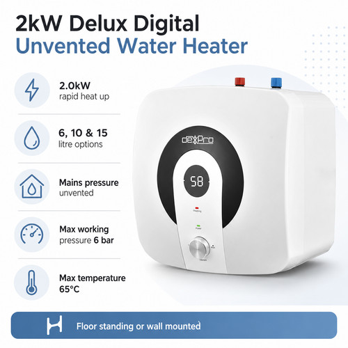 Dexpro 2kw digital unvented - dexpro,