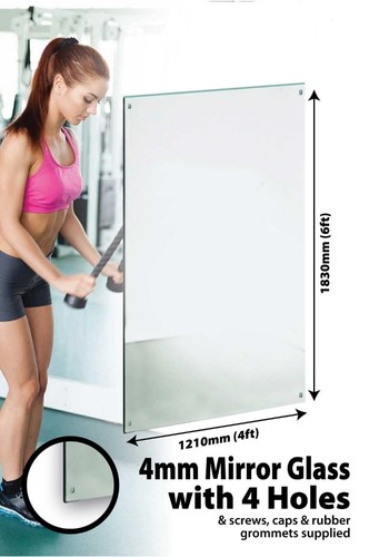 Slight 2nds mirror glass - 2nds, 4