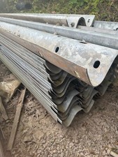 Motorway crash / Armco barriers refurbished seconds 3.5m actual 3.2m effective