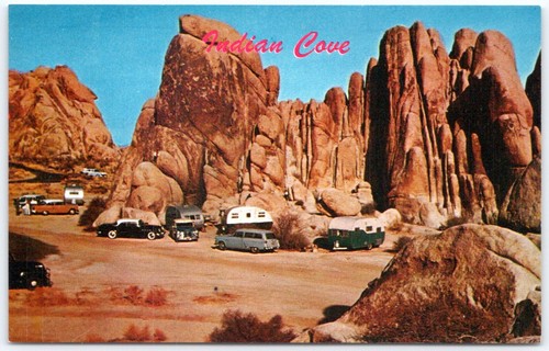 Postcard twenty nine palms - postcard, ca