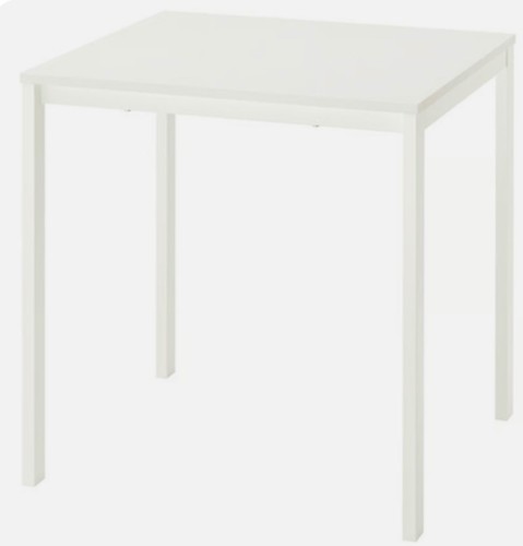Ikea vihals table - table, white