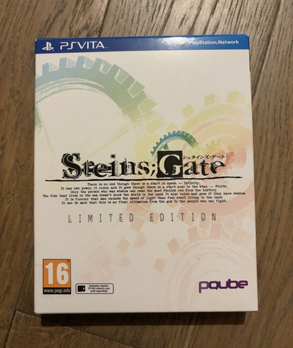Steins gate limited edition - limited,