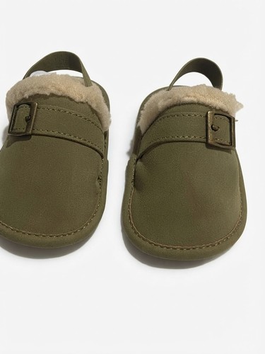 Infant toddler fuzzy clogs
