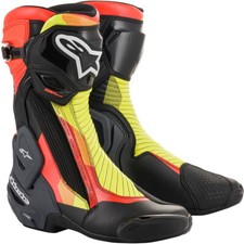 Alpinestars SMX S-MX Plus V2 Blk/Red/Flu/Gry Motorcycle Sports boot
