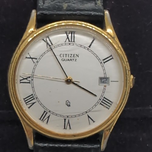 Vintage citizen quartz gold - citizen,