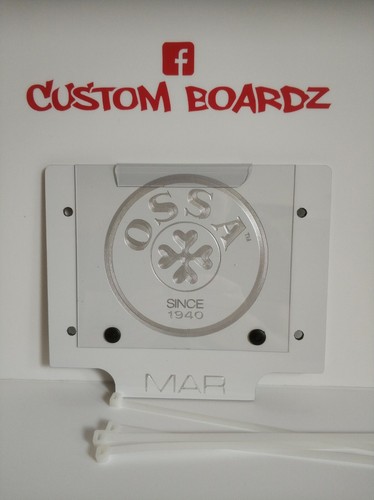 Trials front number board - trials,