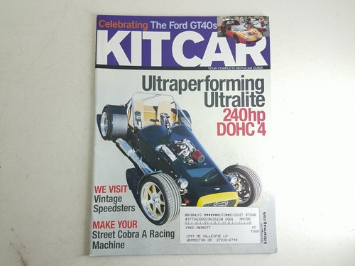 Kit car magazine ford gt40 - kit,