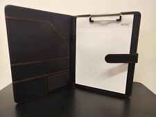 A4 Faux leather conference business presentation portfolio folder legal writing