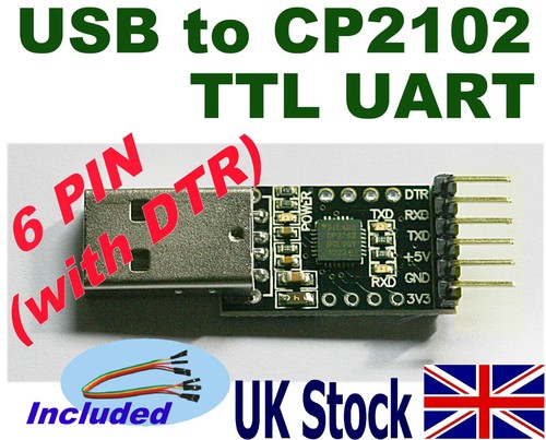 Usb cp2102 ttl uart 6pin - usb, to