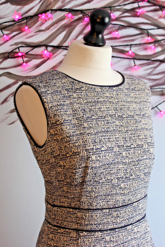 Vtg jaeger navy silver - navy, tweed