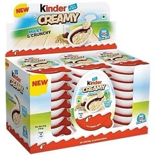 24x Kinder Creamy Pack of 24