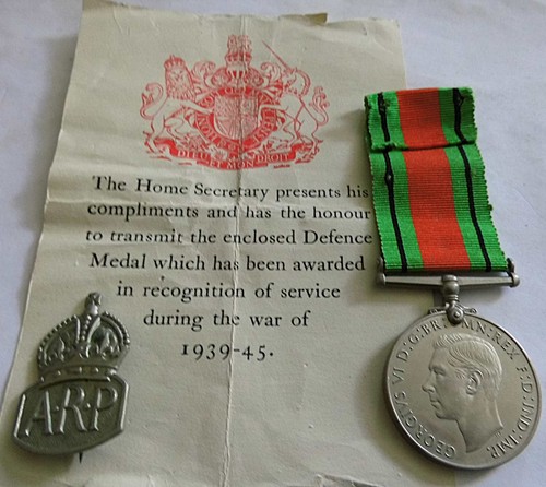 Ww2 arp defence - ww2, medal