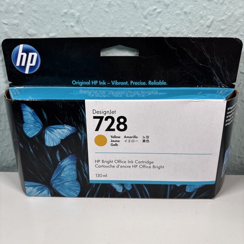 Designjet 728 yellow ink - hp,