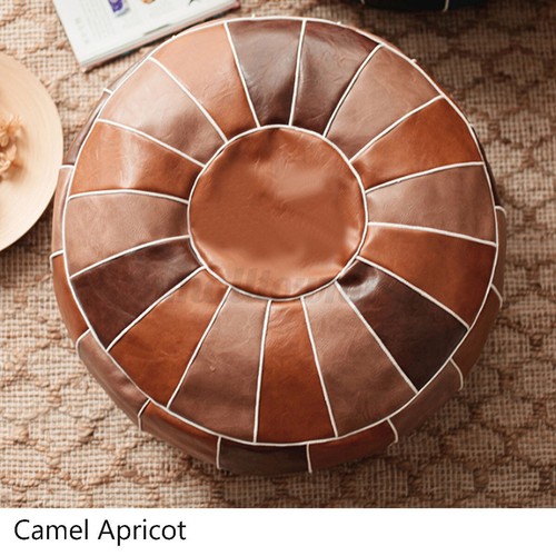 Round moroccan faux - moroccan,