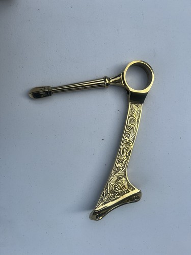 Ornate victorian style - , brass