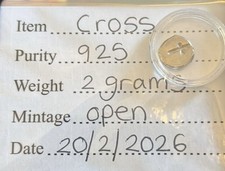 REDUCED! 2gm .925Silver