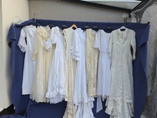 8 X VINTAGE BRIDES FORMAL CHURCH WEAR  WEDDING DRESS DRESSES  #W7