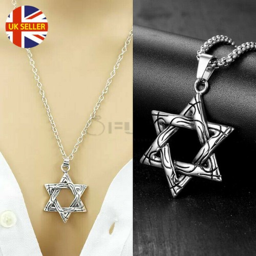 Silver polished star david - polished, of