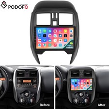 9" Android 13 GPS Sat Nav WIFI Bluetooth Car Stereo For NISSAN MICRA 4 K13 2010-2016