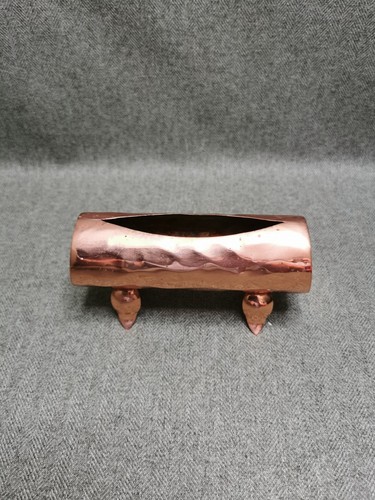 Vintage copper trough planter - vintage,