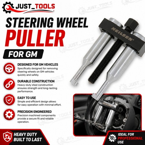 Steering wheel puller - for, gm