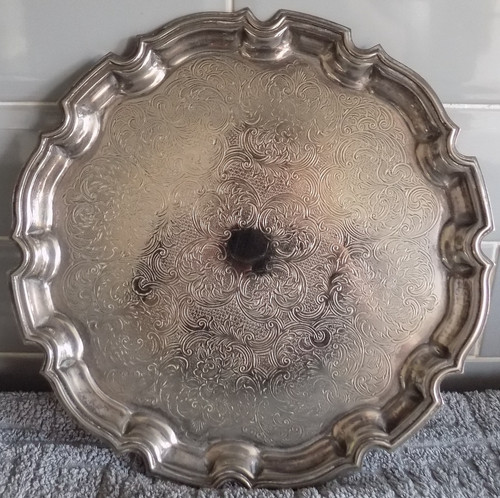 Vintage cavalier tray silver - vintage,