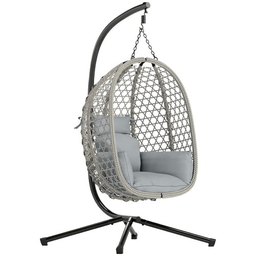 Outsunny hanging egg chair - egg,