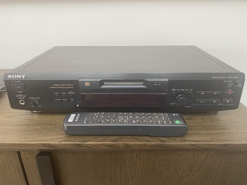 Sony mds je530 - minidisc, deck