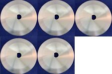 5 x HEAVY DUTY 80MM KEBAB SLICERS FOR EASYCUT DONEXE ENIGMEX RITEPRICE MACHINES