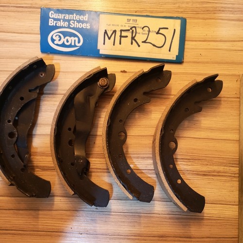 Rear brake shoes audi 100 - rear,