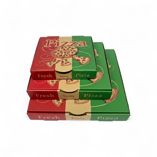 Printed pizza boxes 15 - printed, 9,