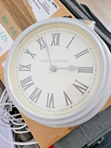 New laura ashley - wall, clock