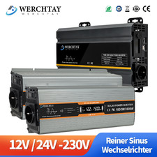 2000W - 7000W pure sine wave inverter voltage converter 12V 24V 230V inverter