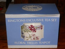 Ringtons - Floral Trellis - Tea Pot - collectable - Ideal Gift