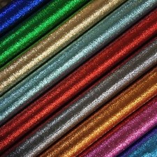 Chunky Glitter Fabric Plain