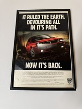 Framed Original Lancia Delta