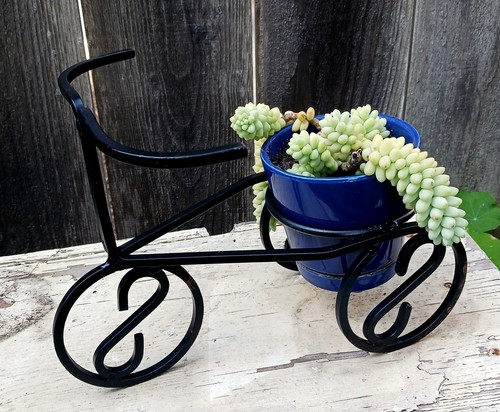 Vintage wrought iron bicycle - vintage,