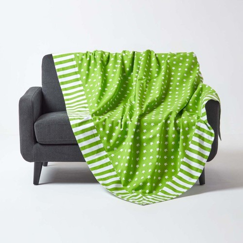 Green stars decorative - stars, throw