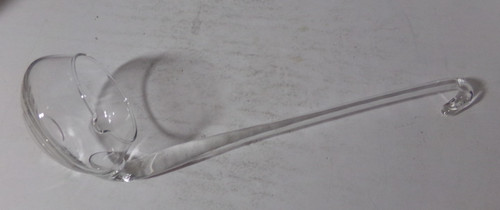 Glass punch bowl ladle - glass,