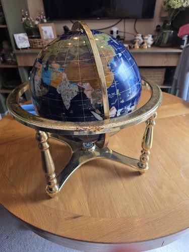 Vintage globe made out - made,